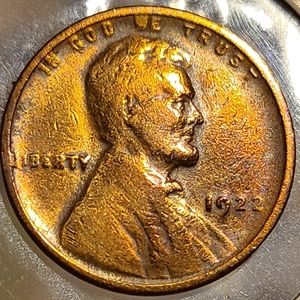 1922 no D Lincoln Wheat Cent Penny error coin